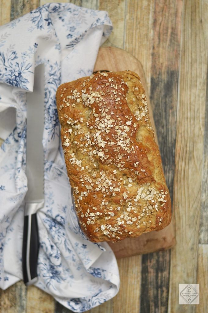 Receta De Pan De Avena Y Miel 2 Bread Slices